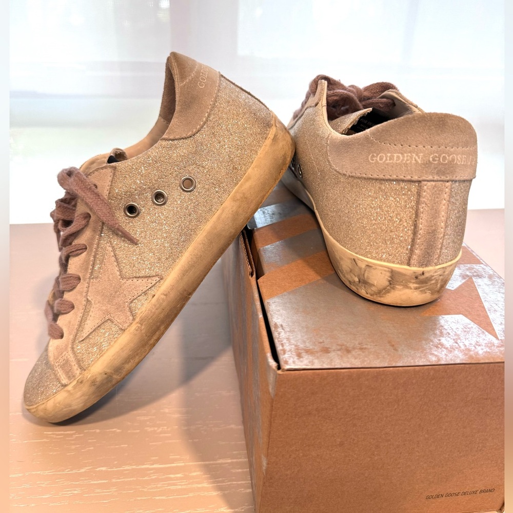 Glitter Golden Goose Private Edition 37 US 7